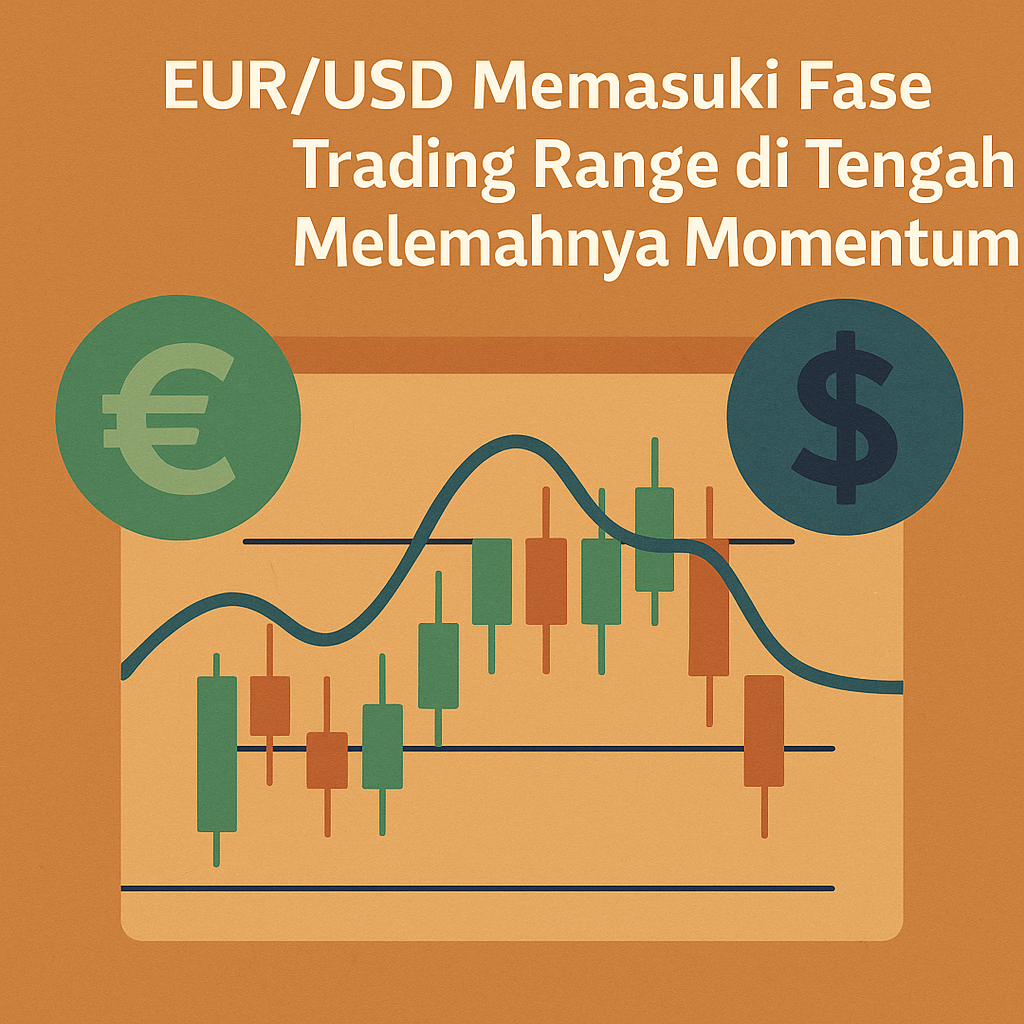 EURUSD Memasuki Fase Trading Range di Tengah Melemahnya Momentum
