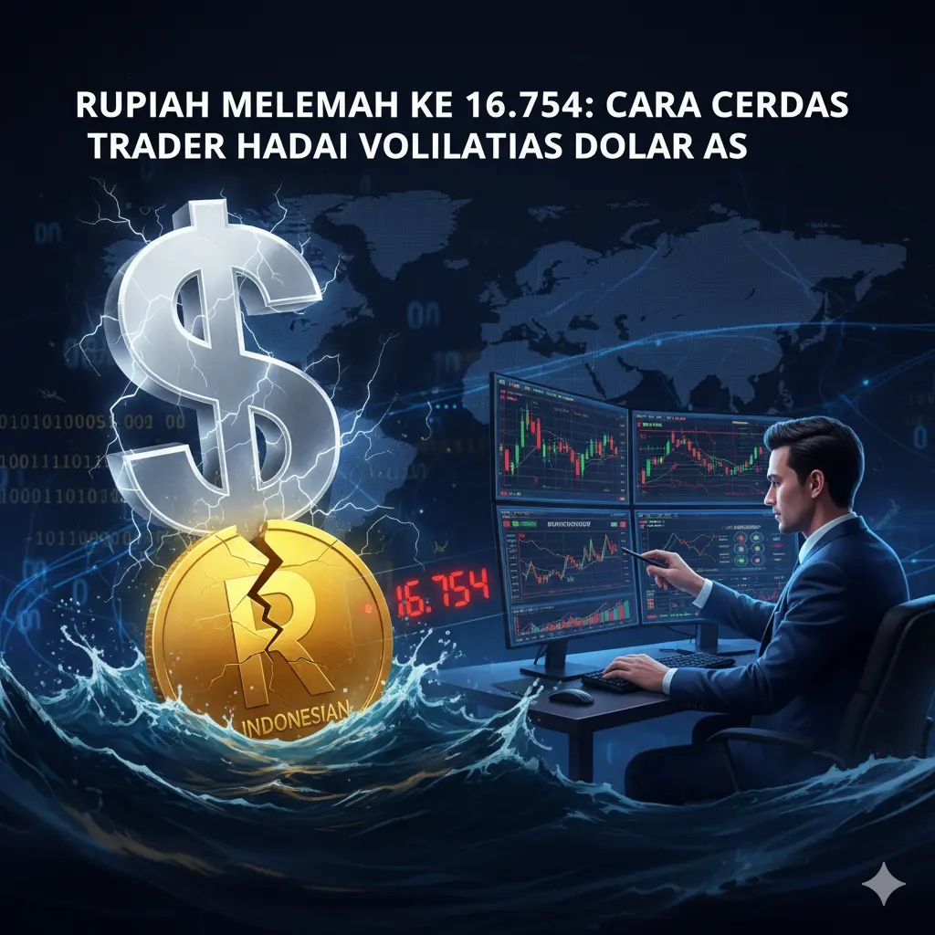 Rupiah Melemah ke 16.754: Cara Cerdas Trader Hadapi Volatilitas Dolar AS