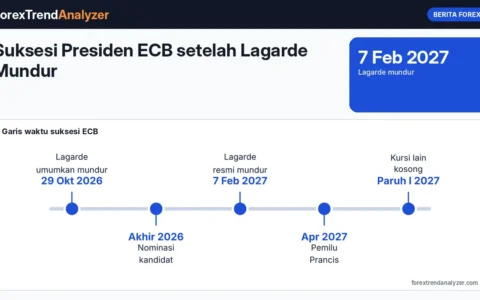 Suksesi Presiden ECB setelah Lagarde Mundur: Proses Pemilihan, Kandidat, dan Dampak ke Euro